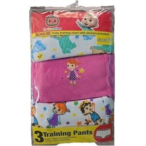Nickelodeon Cocomelon Training Pants Unisex Kids Size 3T Multicolor New 10 Pairs